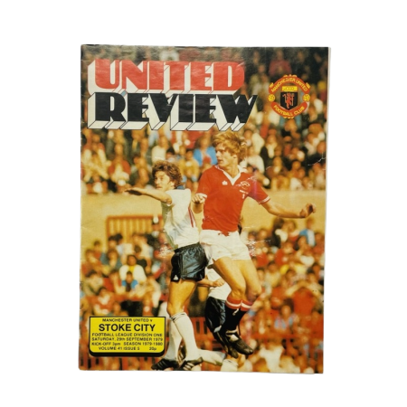 Programm Manchester United (ENG) - Stoke City (ENG), 1979