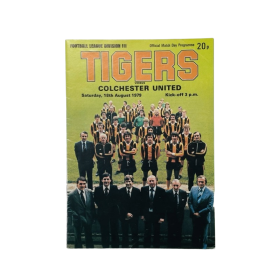Programm Hull City (ENG) - Colchester United (ENG), 1979