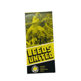 Programm Leeds United (ENG), 1978