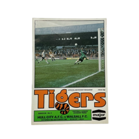 Programm Hull City (ENG) - Walsall FC (ENG), 1980