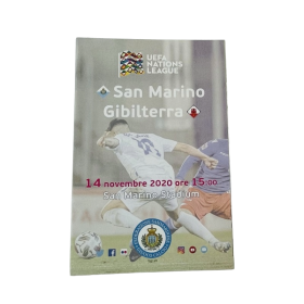 Programm San Marino - Gibraltar, 2020