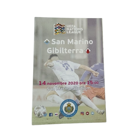 Programm San Marino - Gibraltar, 2020