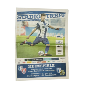 Programm 1. FC Magdeburg (GER) - KFC Uerdingen & 1. FC Saabrücken, 2021 (GER)