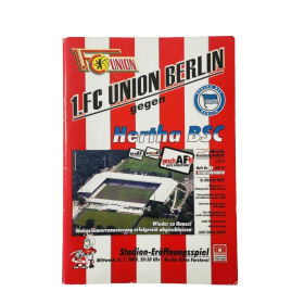 Programm 1. FC Union Berlin (GER) - Hertha BSC Berlin (GER), 2009