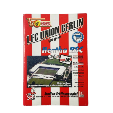 Programm 1. FC Union Berlin (GER) - Hertha BSC Berlin (GER), 2009