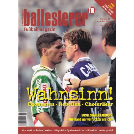 Fussballmagazin ballesterer, Wahnsinn, Nr. 21