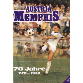 Festschrift 70 Jahre Austria Wien, 1911 - 1981