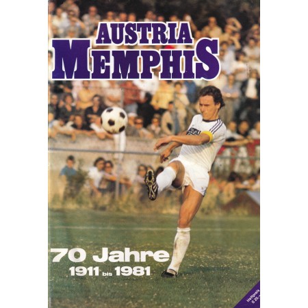 Festschrift 70 Jahre Austria Wien, 1911 - 1981