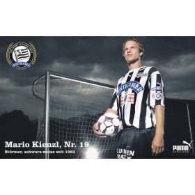 Autogrammkarte Mario Kienzl, Sturm Graz