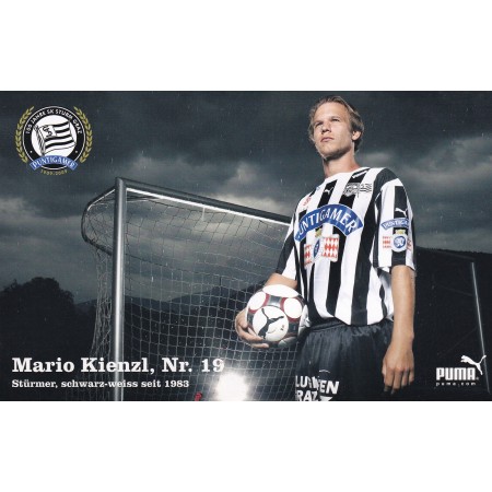 Autogrammkarte Mario Kienzl, Sturm Graz