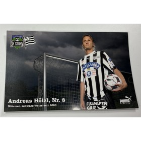 Autogrammkarte Andreas Hölzl, Sturm Graz