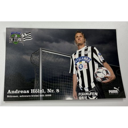 Autogrammkarte Andreas Hölzl, Sturm Graz