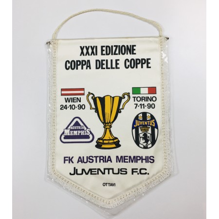 copy of Museum Wimpel Austria Wien - Juventus Turin (ITA), 1990