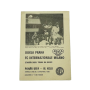 Programm Dukla Prag (CZE) - Inter Mailand (ITA), 1986