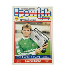 Programm Ipswich Town (ENG) - Tottenham Hotspur (ENG), 1985