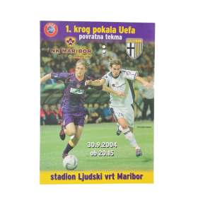 Programm NK Maribor (SLO) - Parma FC (ITA), 2004