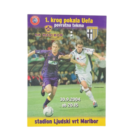 Programm NK Maribor (SLO) - Parma FC (ITA), 2004