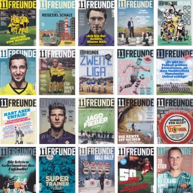 11 Freunde, Magazin für Fußballkultur, Nr. 134 bis 216 & Spezial