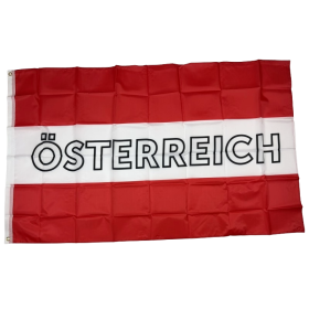 Fahne Österreich, neu