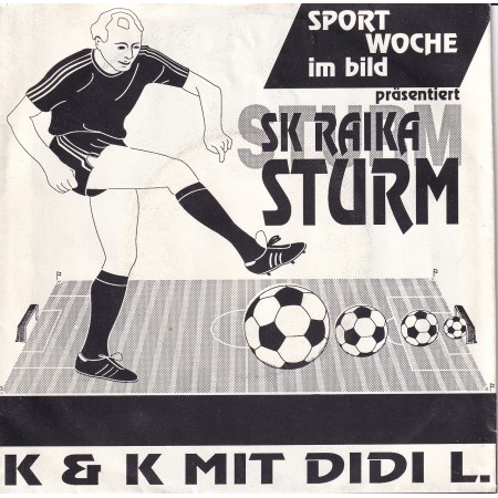 Vinyl-Schallplatte Sturm Graz, K & K mit Didi L.