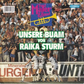 Vinyl-Schallplatte Sturm Graz, Unsere Buam von Raika Sturm