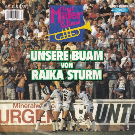 Vinyl-Schallplatte Sturm Graz, Unsere Buam von Raika Sturm