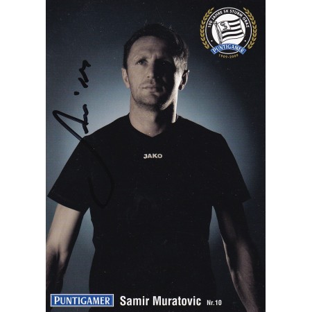 Autogrammkarten Sturm Graz, signiert M-Z