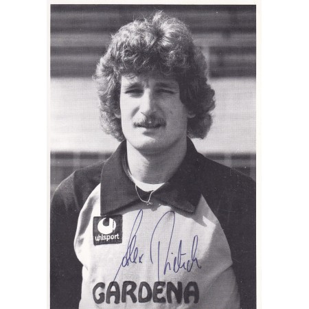 Autogrammkarte Alex Pietsch, SC Geislingen