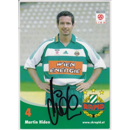 Autogrammkarten Rapid Wien