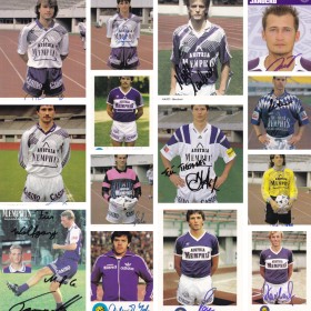 Autogrammkarten Austria Wien