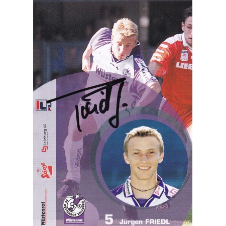 Autogrammkarten Austria Salzburg