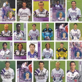 Autogrammkarten Austria Salzburg