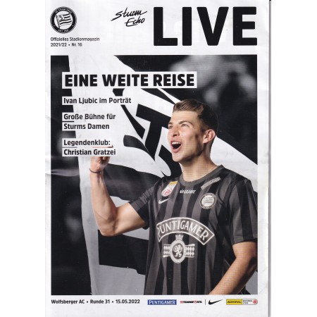 Programm Sturm Graz - WAC, 2022