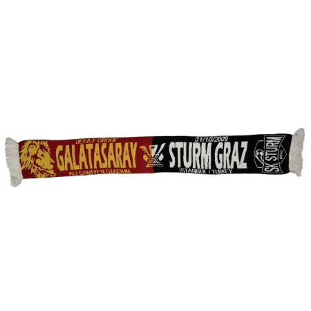 Schal Galatasaray Istanbul - Sturm Graz, 2009