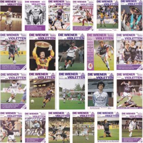 Vereinsmagazine Austria Wien, 1989-1997