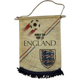 Wimpel England World Cup 1982