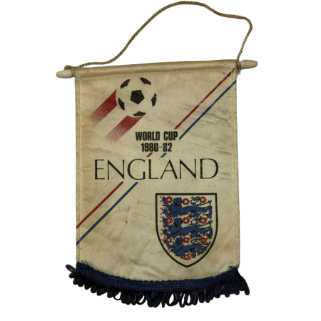 Wimpel England World Cup 1982