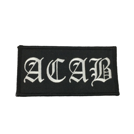 50x Klettaufnäher ACAB, A.C.A.B.