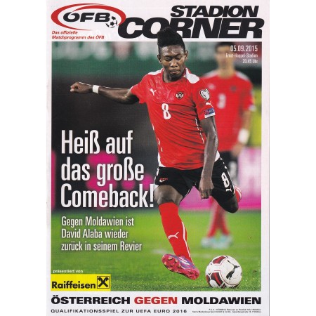 Programm Österreich (AUT) - Moldawien (MDA), 2015