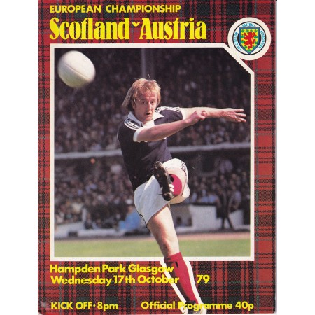 Programm Schottland - Österreich, 1979