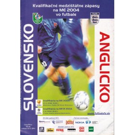 Programm Slowakei - England, 2004