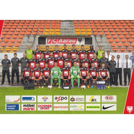 Teamkarte FC Aarau (SUI), 2014/2015