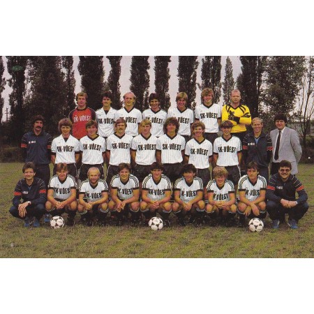 Teamkarte SK Vöest Linz, 1984/1985
