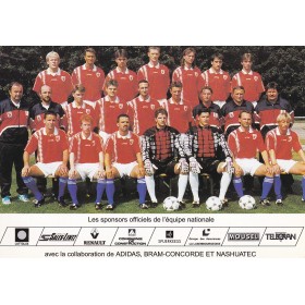 Teamkarte Luxembourg, Verband Luxemburg 1995/1996
