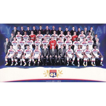 Teamkarte Olympique Lyon (FRA), 2011/2012