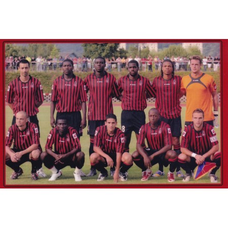 Teamkarte OGC Nizza (FRA), 2009/2010
