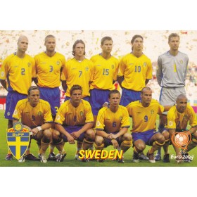Teamkarte Schweden, Euro 2004