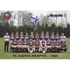 Teamkarte Austria Wien, 1983
