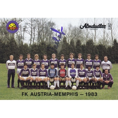 Teamkarte Austria Wien, 1983