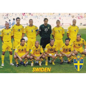 Teamkarte Schweden, Swiden 2006